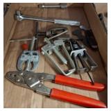 Hand Tools in Cardboard Box