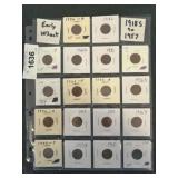 Wheat Pennies, 1918-S to 1957