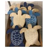 Wooden Turtle Figures