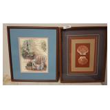 Wood-Framed Wall Artworks rm4