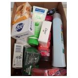Box Lot of Assorted Personal Care Items