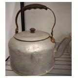 Metal Teapot With Handle and Spout