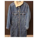 Universal Thread Denim Jacket with Sherpa Lining