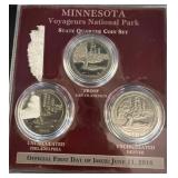 Minnesota Voyageurs National Park Coin Set