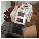 Copper Leaf Bowl, DVDs, and Hanging Chalkboards