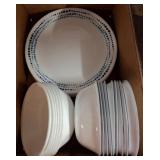Corelle Dinnerware Set with Dotted Pattern