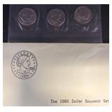 1980 Susan B. Anthony Dollar Souvenir Set