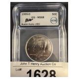 1995-D Kennedy Half Dollar, ICG MS68