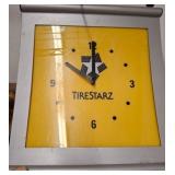 Tire Starz Backlit Advertising Wall Clock