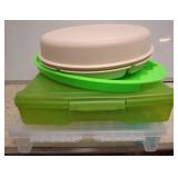 Plastic Storage Boxes and Divided Food Containers