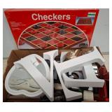 Miscellaneous Decor and Checkers Set
