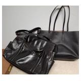 Two Leather Handbags, Includes Kate Spade
