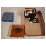 Empty Cigar Boxes and Assorted Labels