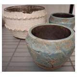 Napa Home & Garden Ceramic Planters