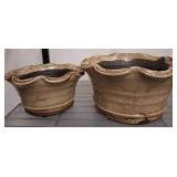 2 Napa Home & Garden Ceramic Planters