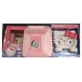 Hello Kitty Clock, Storage Tote, Jewelry Box
