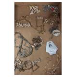 Costume Jewelry With Rhinestone Accents