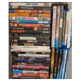 DVDs and Blu-Rays