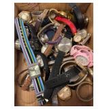 Box Lot of Assorted Wristwatches