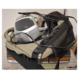 Cassette Tapes, Backpack, and Portable Player