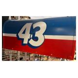 Metal Mailbox with Racing Number ï¿½43ï¿½ Design