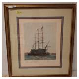Framed Maritime Print by Harold Wyllie rm4