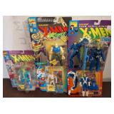 5 Marvel X-Men Action Figures (Sealed)