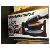 Elite Gourmet Flip Waffle Maker