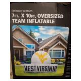 West Virginia Team Inflatable, 7x10 Ft