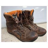 Wolverine Leather Boots, Size 12EW