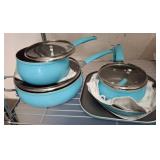 Tasty Nonstick Cookware Set with Lids