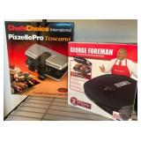George Foreman Grill and PizzellePro Toscano Maker
