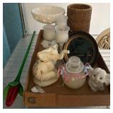 Decorative Items and Glass Rose