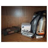 Portable Radio, Emergency Light, and Binocular Set