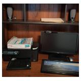 Dell Desktop Setup with Printer and Accessories