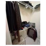 Dress Clothing, Outerwear, and Bags contents of cl