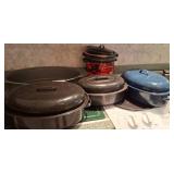 Cookware Including Roasters and Pans