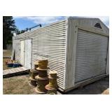 Corrugated Metal Building, 27ftx12x9.5