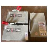 3 Eaton Safety Switches With Handles