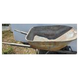 Tru Temper Wheelbarrow with Metal Tray