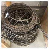Large Coiled Metal Springs for Industrial Use