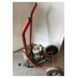 Manual Pump with Two-Wheel Steel Frame