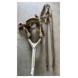 Vintage Chain Hoists and Lever Pullers Set