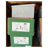 Square D VHU362 60A Heavy Duty Safety Switch