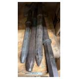 Jackhammer Bits, Assorted Types