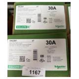 Square D VHU361 30A Heavy Duty Safety Switch