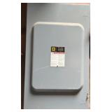 Square D 200A Safety Switch, 600VAC, Heavy Duty