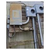 Electrical Breaker Panel and Meter Box