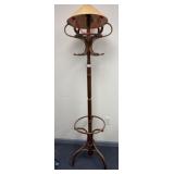 Wooden Hat and Coat Rack with Umbrella Holder