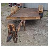 Heavy-Duty Flatbed Utility Trailer